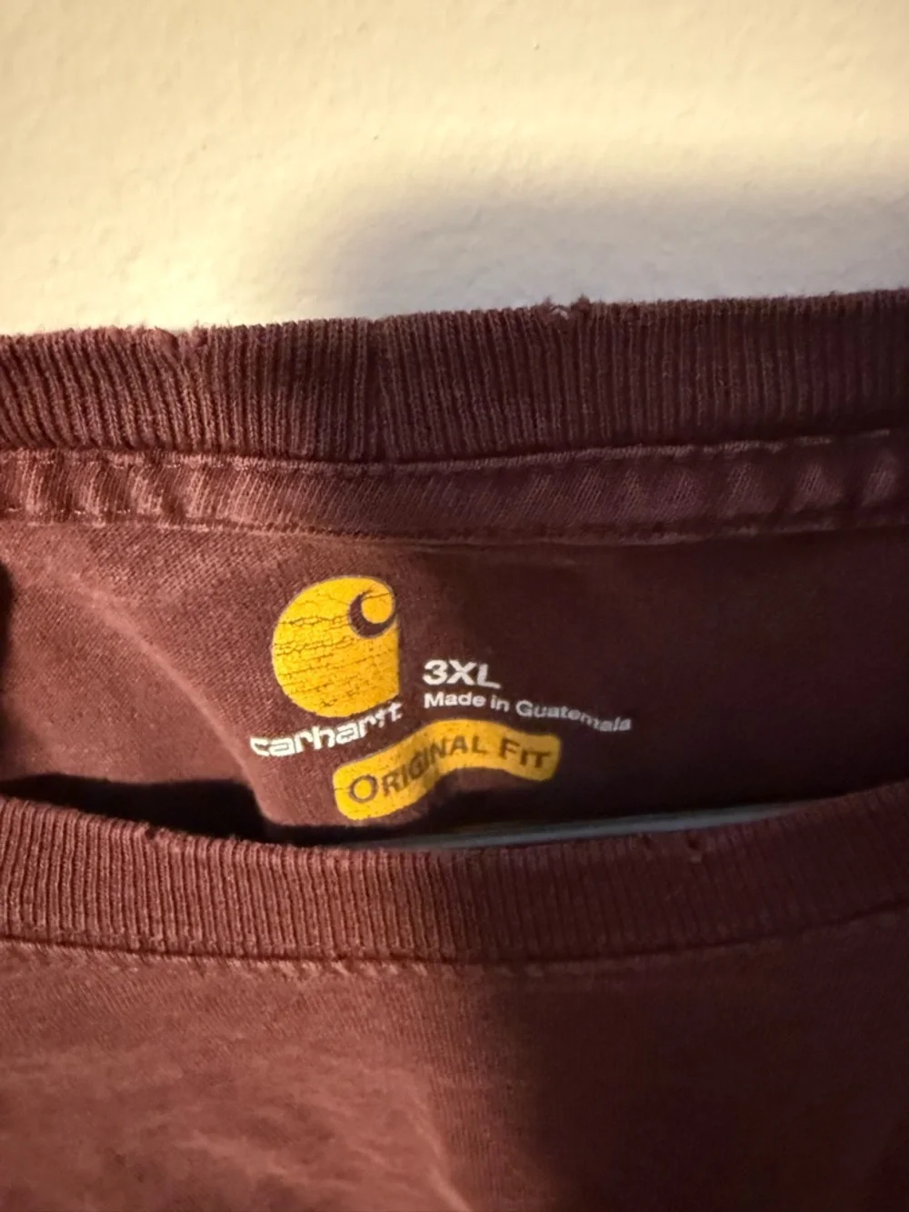 Carhartt Long Sleeve Pocket Tee - Dusty Rose - Picture 4 of 5